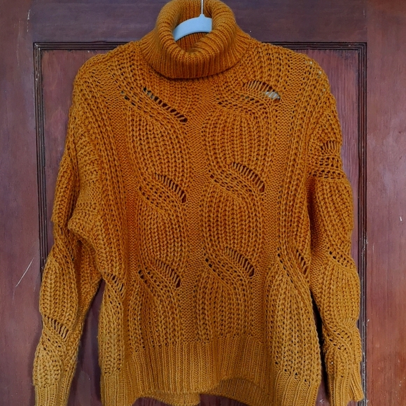Mustard knit sweater - Picture 1 of 4